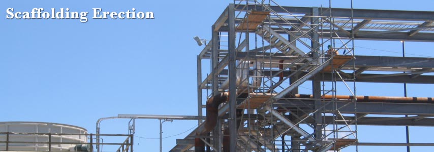 Towers construction scaffolding services
